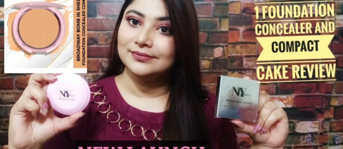 *NEW* NY BAE 3 IN 1 FOUNDATION, CONCEALER AND COMPACT CAKE  CREAM TO POWDER REVIEW| BEAUTY AMBITIONS
