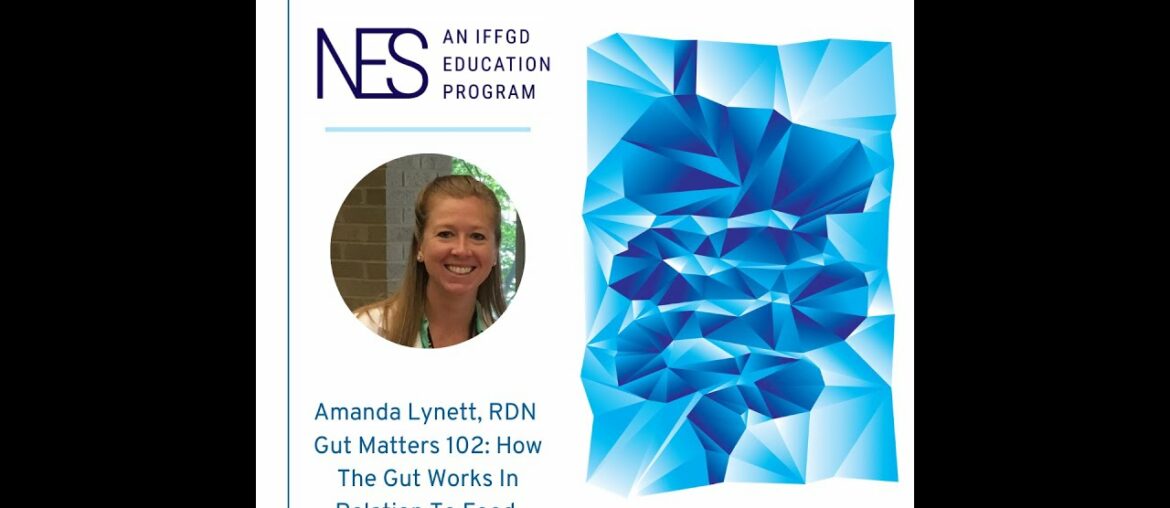 Gut Matters 102 : How The Gut Works In Relation To Food, Nutrition Basics, Amanda Lynett, RDN