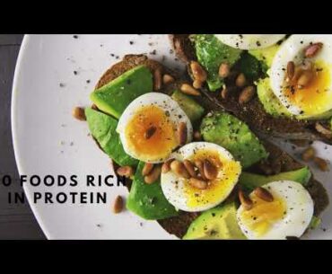 10 FOOD RICH IN PROTEIN/FITNESS