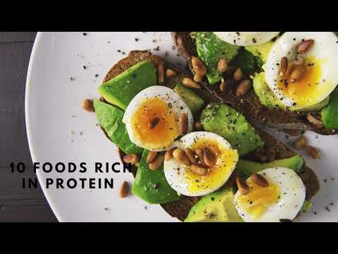 10 FOOD RICH IN PROTEIN/FITNESS