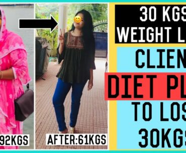 INDIAN DIET PLAN FOR WEIGHT LOSS | 30KGS WEIGHT LOSS DIET PLAN | AzraKhanFitness