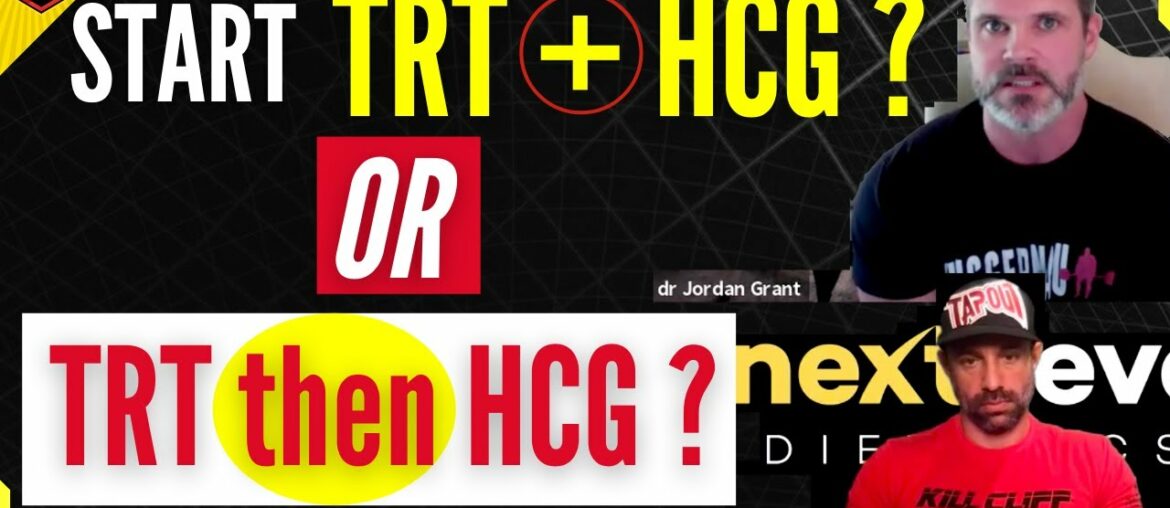 Should I Start HCG with Test Together? HCG and TRT Testosterone Replacement Therapy