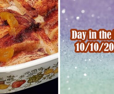 Day in the Life - 10/10/2020 + Vintage Dutch Apple Cake Recipe