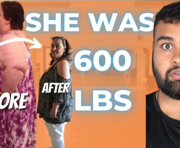 -300LBS+ Weight Loss | 600 LBS Women Fights For Her Life | obese weight loss transformation