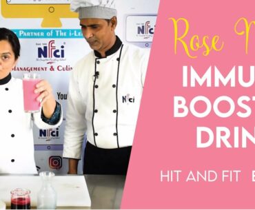 Rose Milk | NFCI | Hit and Fit | Immunity Booster