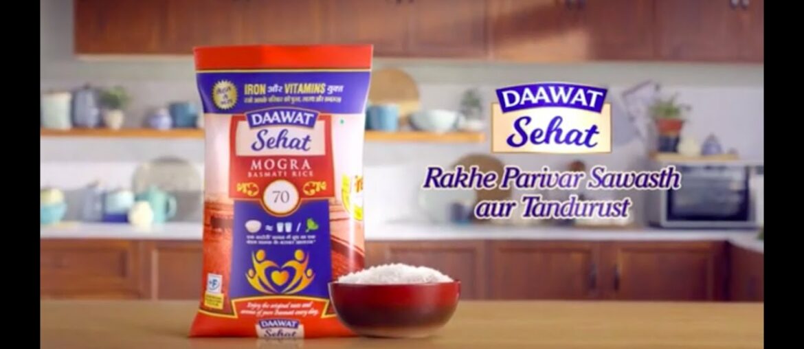 Daawat Sehat - Iron aur Vitamin Poshan Yukt Basmati Mogra.