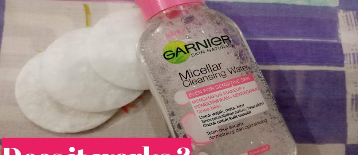 Garnier Micellar Cleansing water || Garnier make up remover  review in urdu/Hindi  by HudaTalks