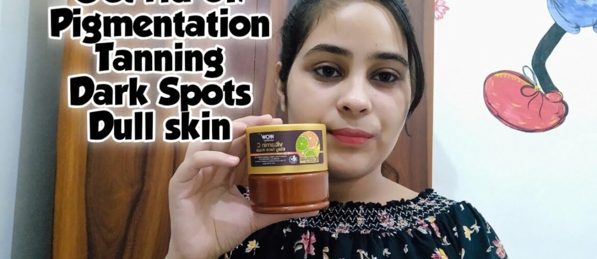 Wow skin Science vitamin C clay face mask honest review||Makeup Shakeup With Anushka Rohilla