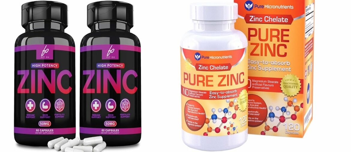 Best Zinc Supplements | Top 9 Zinc Supplements For 2021 | Top Rated Zinc Supplements