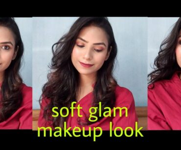 soft glam makeup look|| makeup for teenagers and beginners|| Diksha Parmar