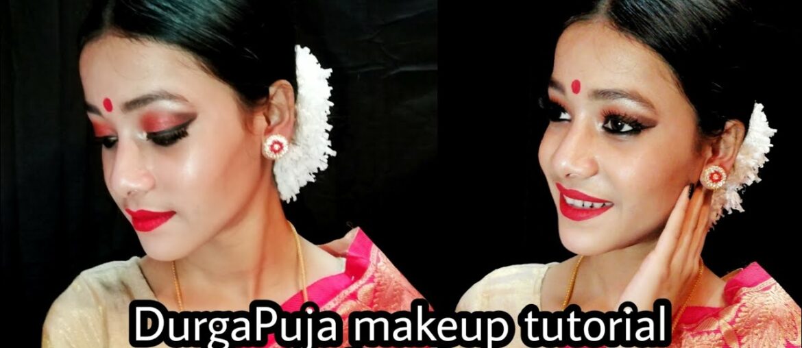 Durga puja makeup tutorial | part 1 | Abhilasha Paul