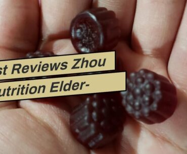 Best Reviews Zhou Nutrition Elder-Mune Sambucus Elderberry Gummies - Antioxidant Flavonoids, Im...