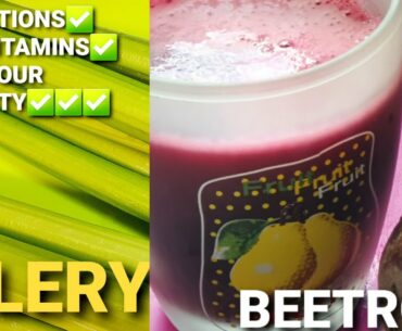 BEETROOT AND CELERY/ Our drink for the week,(#Drink4health)