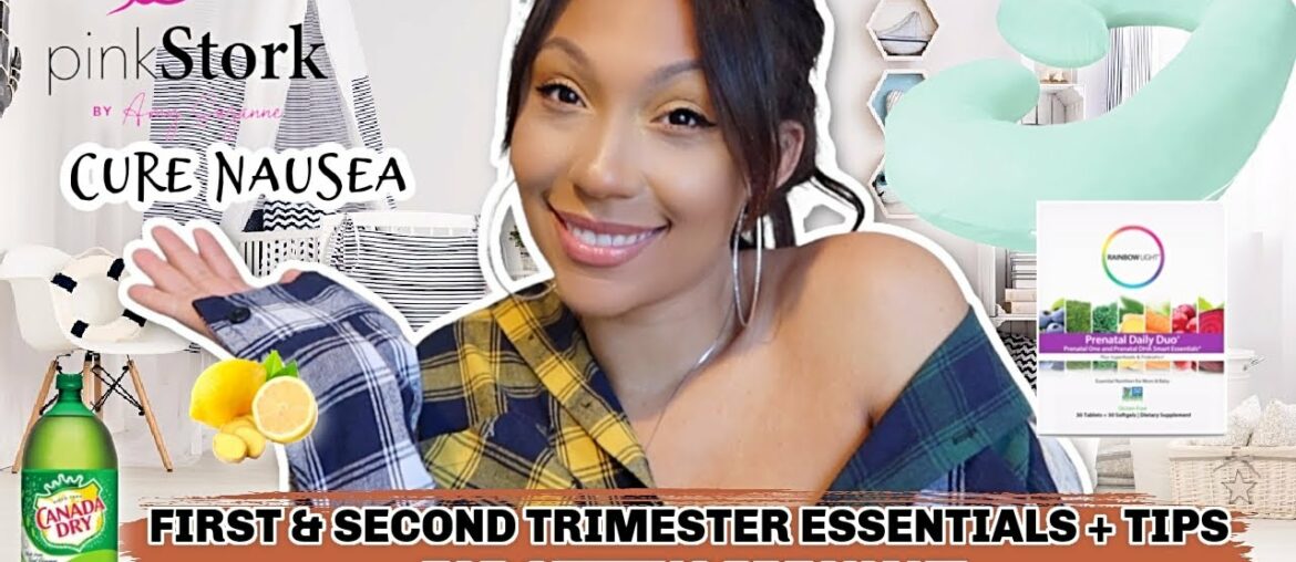 FIRST & SECOND TRIMESTER ESSENTIALS + MUST HAVES | HOW TO SURVIVE PREGNANCY