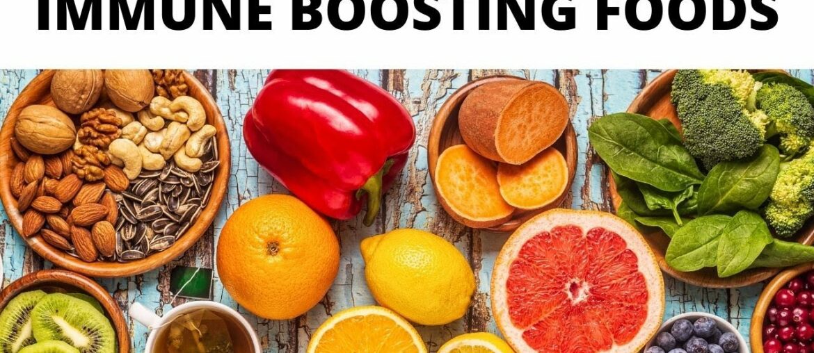 Boost your immune system naturally // immune boosting foods // nutrition and immunity