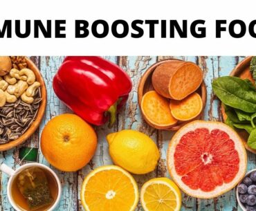 Boost your immune system naturally // immune boosting foods // nutrition and immunity