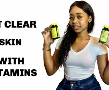 VITAMIN SUPPLEMENTS FOR CLEAR SKIN | CREAR ACNE IN TWO WEEKS