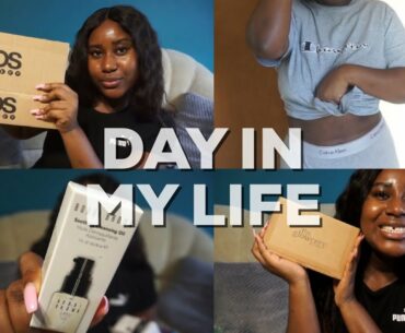 SPEND THE DAY WITH ME IN MED SCHOOL VLOG : WEIGHT LOSS UPDATE| SKINCARE HAUL & PR | VITAMINS ETC.
