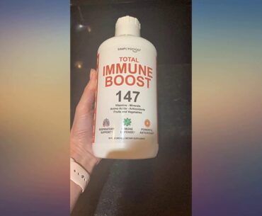 Immune Booster Liquid Support with 147 Essential Vitamins Minerals Herbs and Amino review