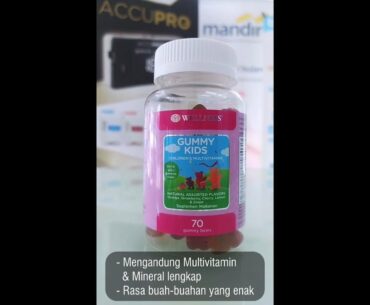 WELNESS Gummy Kids Multi Vitamin Anak