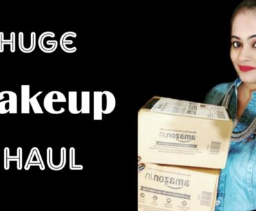 Amazon makeup haul/huge makeup haul/beauty with bulbul