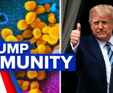 Coronavirus: Trump claims he’s now immune to COVID-19 | 9 News Australia