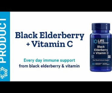 Black Elderberry + Vitamin C | Life Extension