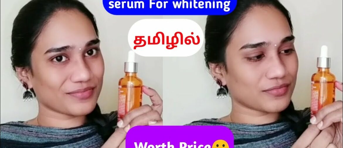 Dr Rashel Vitamin C Serum Review in Tamil|Yaitsmanju|
