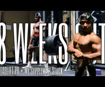 INSANE DEADLIFT PR | My Supplements for Muscle | Raw Workout & Posing | Ep. 2