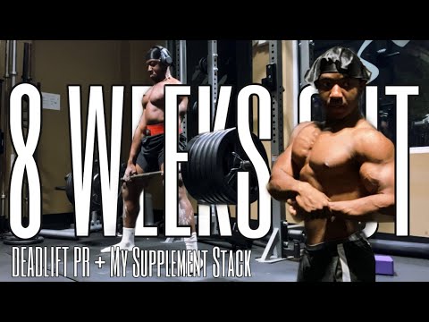 INSANE DEADLIFT PR | My Supplements for Muscle | Raw Workout & Posing | Ep. 2