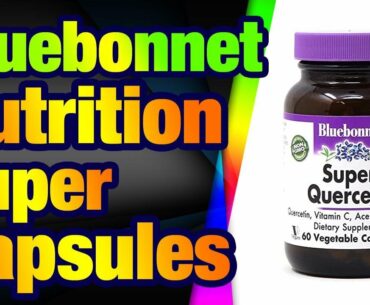 Bluebonnet Nutrition Super Quercetin Vegetable Capsules, Vitamin C Formula, Best for Seaso