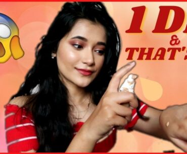 One Dip Makeup Challenge || Akriti Ranjan