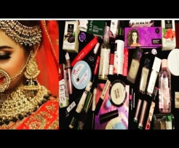 bridal and begginers makeup kit with affordable products|| #bridalkit #begginermakeup #makeupbypalak