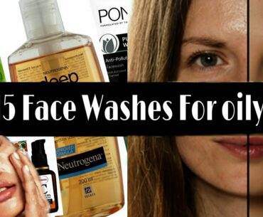 Daily Health Tips || Top 15 Face Washes For Oily Skin || Face wash for oily skin