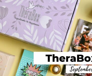 TheraBox Unboxing September 2020: Wellness Subscription Box