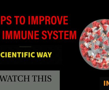 4 Steps to Improve Your Immunity The Scientific Way | INFLUENCER EYE FITNESS
