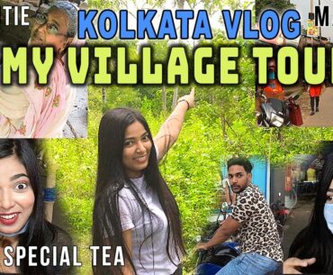 MY VILLAGE TOUR 2020 | KOLKATA VLOG Pt 1 - Fav multivitamins, Family, Nature, Nani, Special Tea
