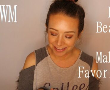 GRWM FALL BEAUTY AND MAKEUP FAVORITES Early morning chit chat about what I've been loving | Over 35