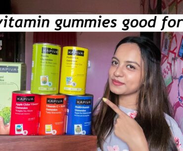 Are gummies good for you? Vitamin Vegan Gummies of 5 different types ft. KAPIVA + NONI Juice