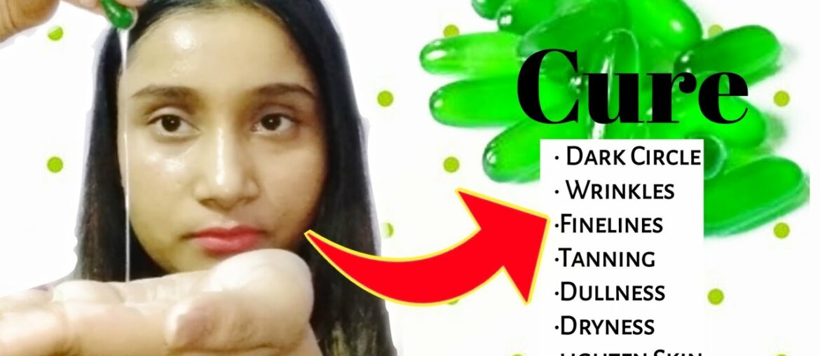 Cure all Skin related Problem ||Vitamin E Oil||Evion 400 Mg||Instant results||Best Treatment at Home