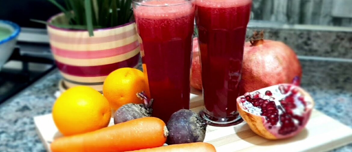 detox weight loss juice recipe with winter season fruits with nutrition information and benefits