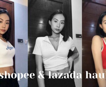 SHOPEE & LAZADA 10.10 HAUL (CLOTHING, BEAUTY & MORE) | Aali Delgado