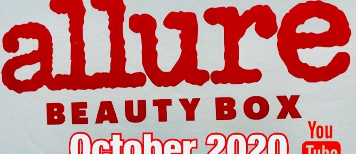 Allure Beauty Box October 2020 - Hit or Miss?