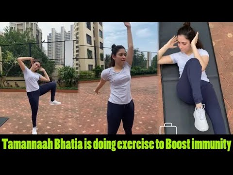 Tamannaah Bhatia Boost Immunity at Home after BEATING Coronavirus