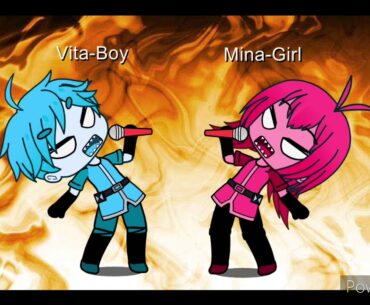 vitamin connection angry Vita-Boy and Mina-Girl rock song