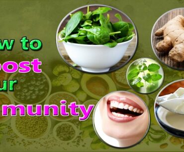 10 Immunity Boosters | How to Boost Immunity Power Naturally | Health Benefits