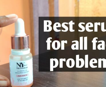 NY bae face serum/NY bae SKINfident face serum review and demo in Tamil