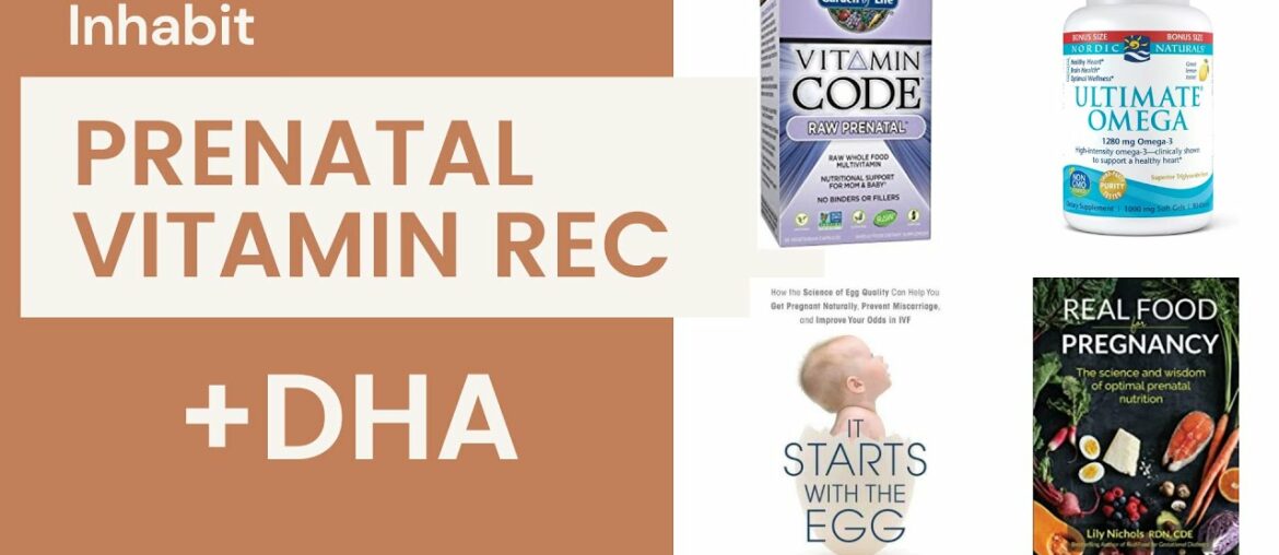 PRENATAL (PRECONCEPTION) Vitamins + DHA ||  Supplements || MTHFR || FOLATE || Starts with the Egg