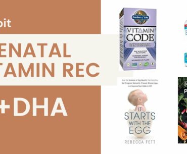 PRENATAL (PRECONCEPTION) Vitamins + DHA ||  Supplements || MTHFR || FOLATE || Starts with the Egg