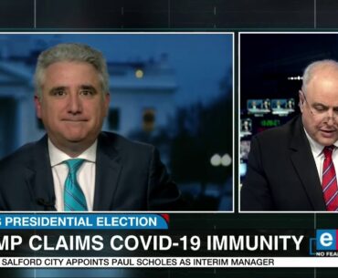 Trump claims COVID-19 immunity | 2020 US Presidential Election